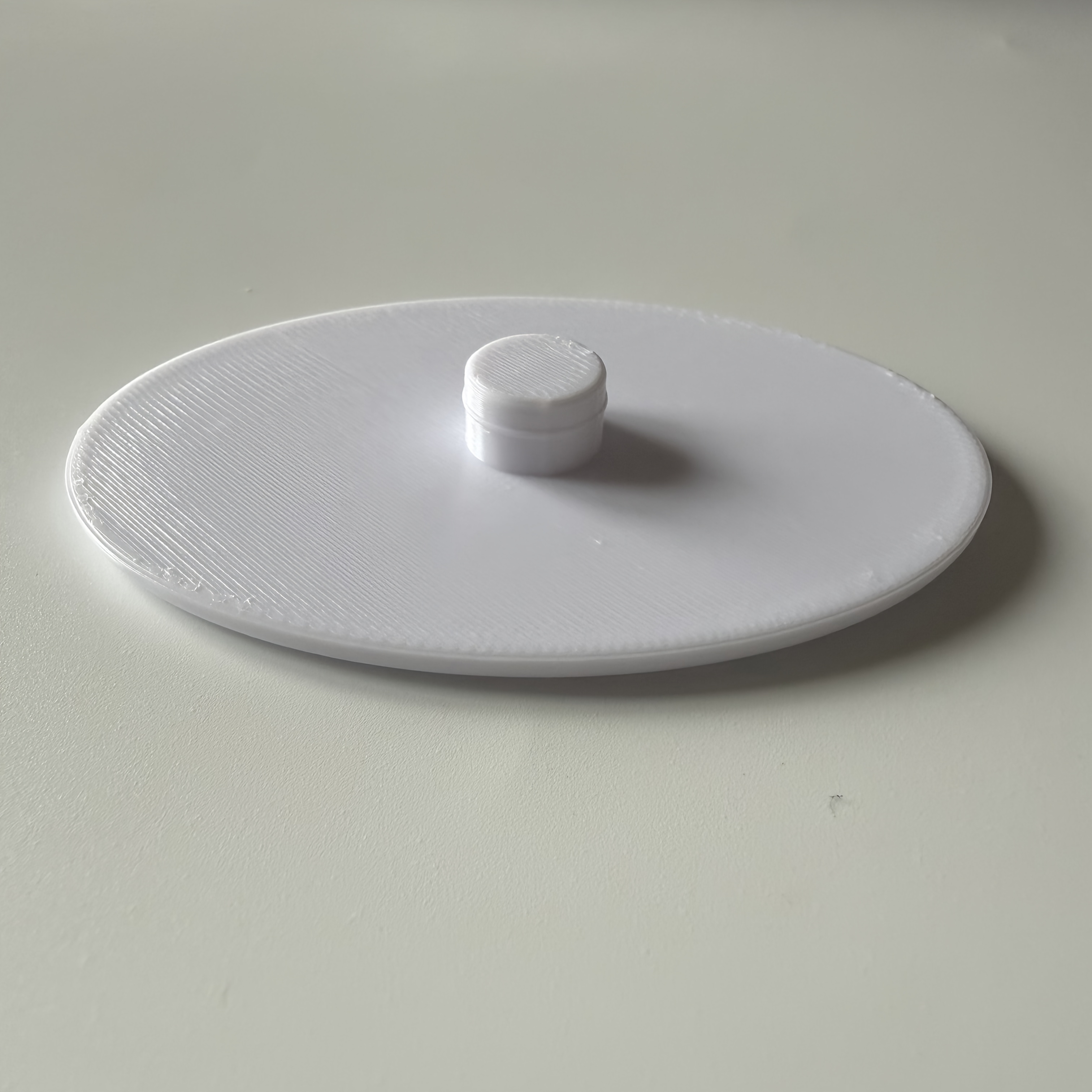 E-shop Robuster Seifenspender Deckel aus Kunststoff | Leicht zu reinigen, dicht geschlossenes Design verhindert bakterielle Wachstum und Staubeingang,