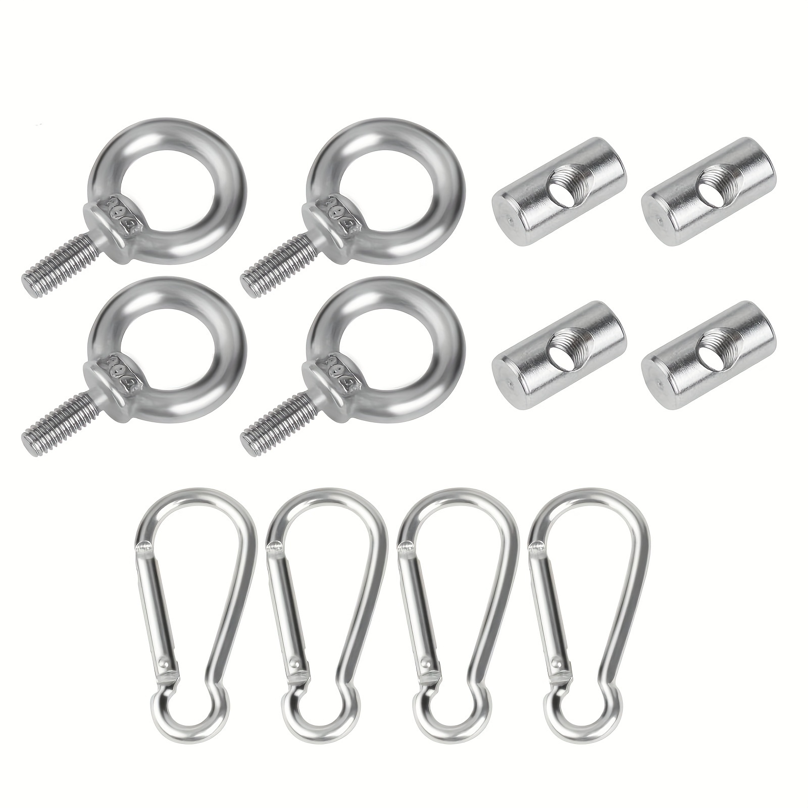 Awning Rail Stoppers 6mm 304 Stainless Steel End Stoppers Blocking Kit For Rv Motorhome Campervan Camping Tent Multipurpose
