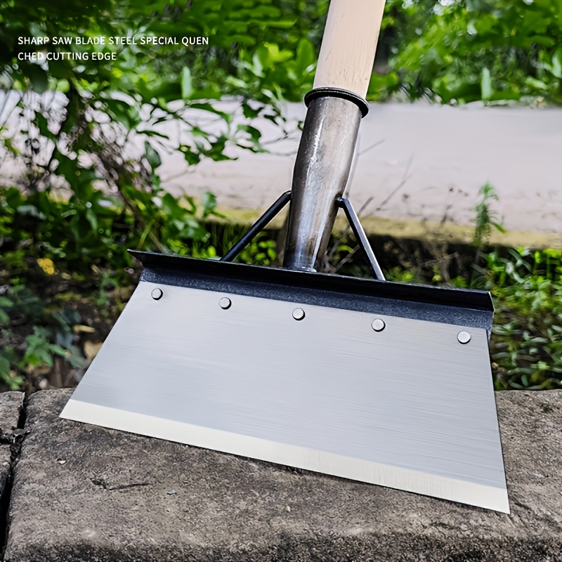 Heavy-duty Garden Cleaning Shovel - Multi-functional Shovel, Lawn Edging Rake, Heavy-duty Weeding Tool For Trimming, Landscaping, Outdoor Weeding, , Moss Cleaning, Sidewalk Cleaning