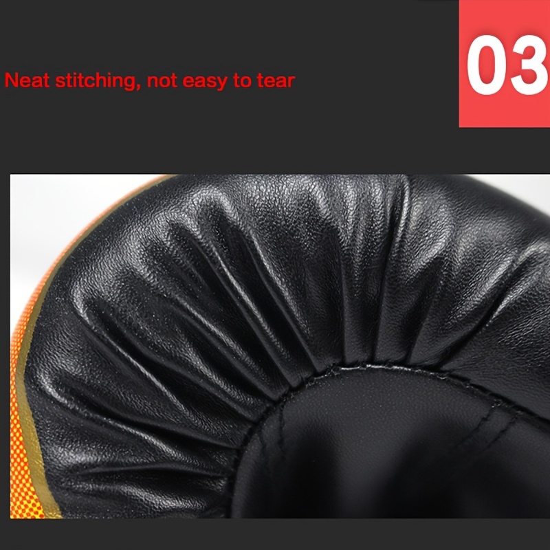 A Pair of 6Oz Boxing Gloves - Made with Thick Sponge Padding, Ideal for Both Indoor And Outdoor Training, Suitable for Beginners in Boxing.