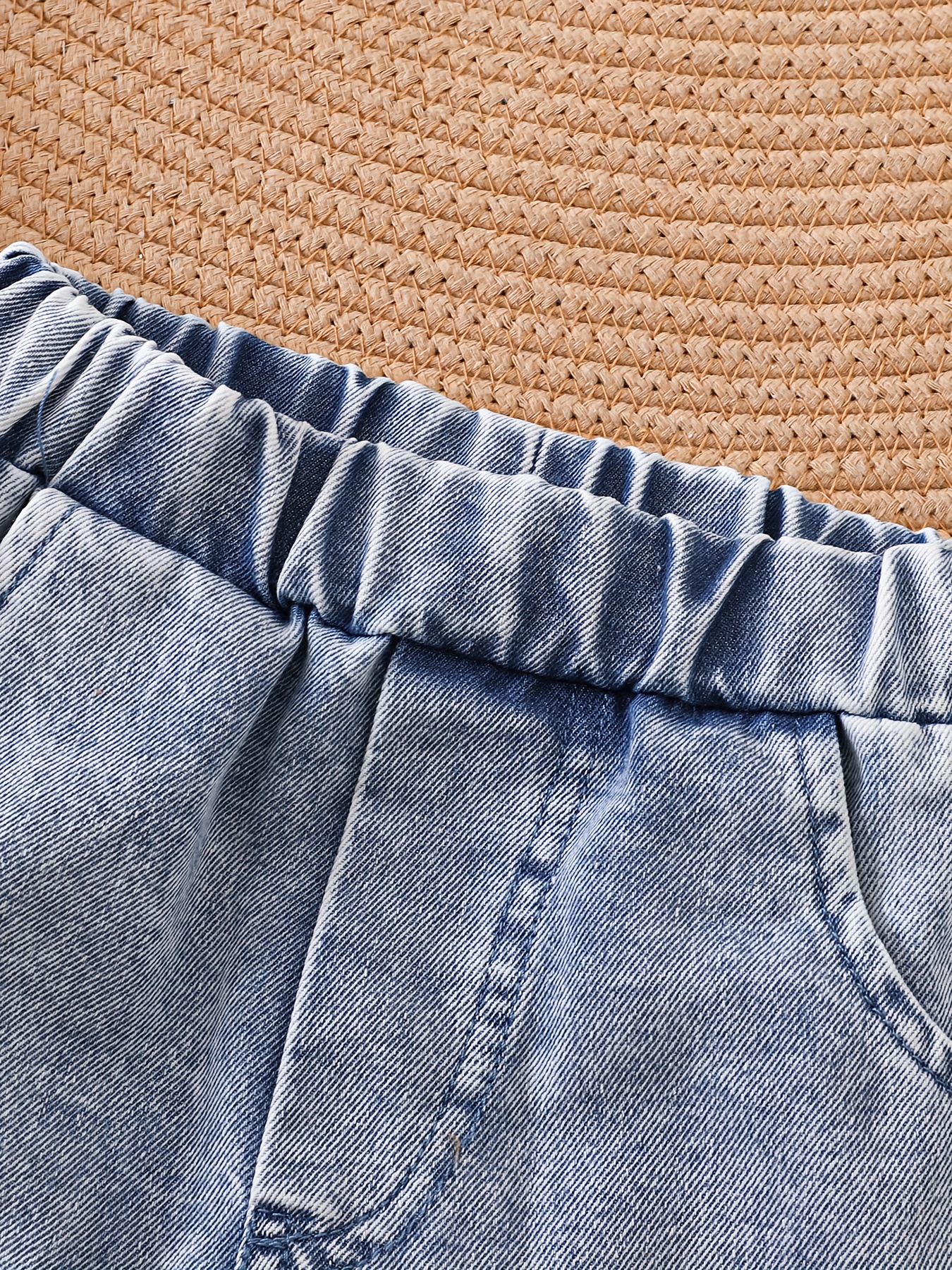 vintage cute   denim two piece set for baby boys for autumn and winter for outdoor Product details 7