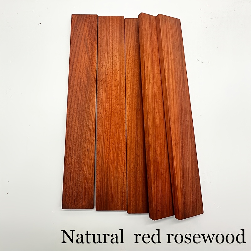 

5pcs African Wood, Pear Wood Blank For Diy Crafts, Model Making, Carving, Home Decor, Picture Frame Creation - Material,