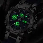 sapphire glossy multi function watch details 5