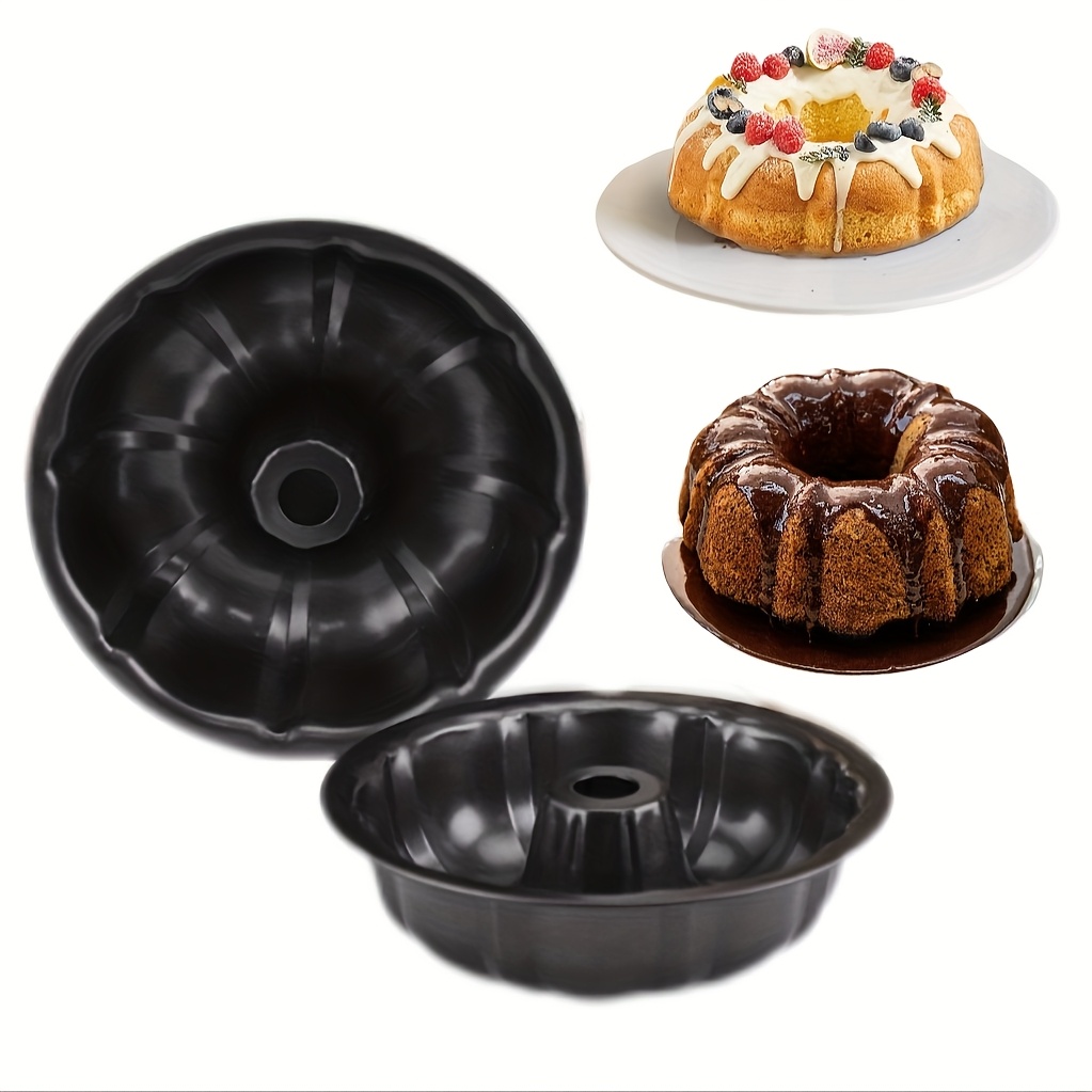 Mini Bundt Cake Mould Cake Pan With Hole In Center Two-Piece 18