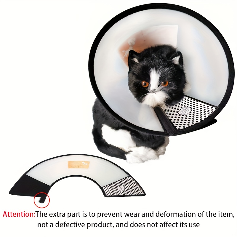 cat cone collar, adjustable cat recovery collar, wound healing