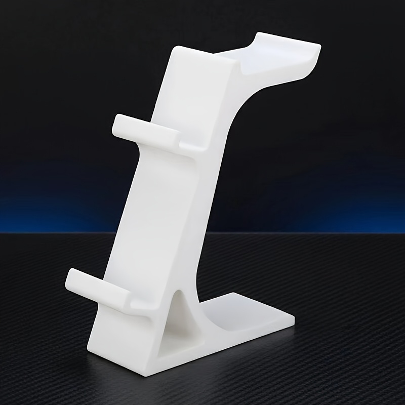 TEMU 1pc Vertical Stand For Game Controllers, Game Console Organizer, Dual Game Controller And Headphones Holder, Universal Game Headset Joystick