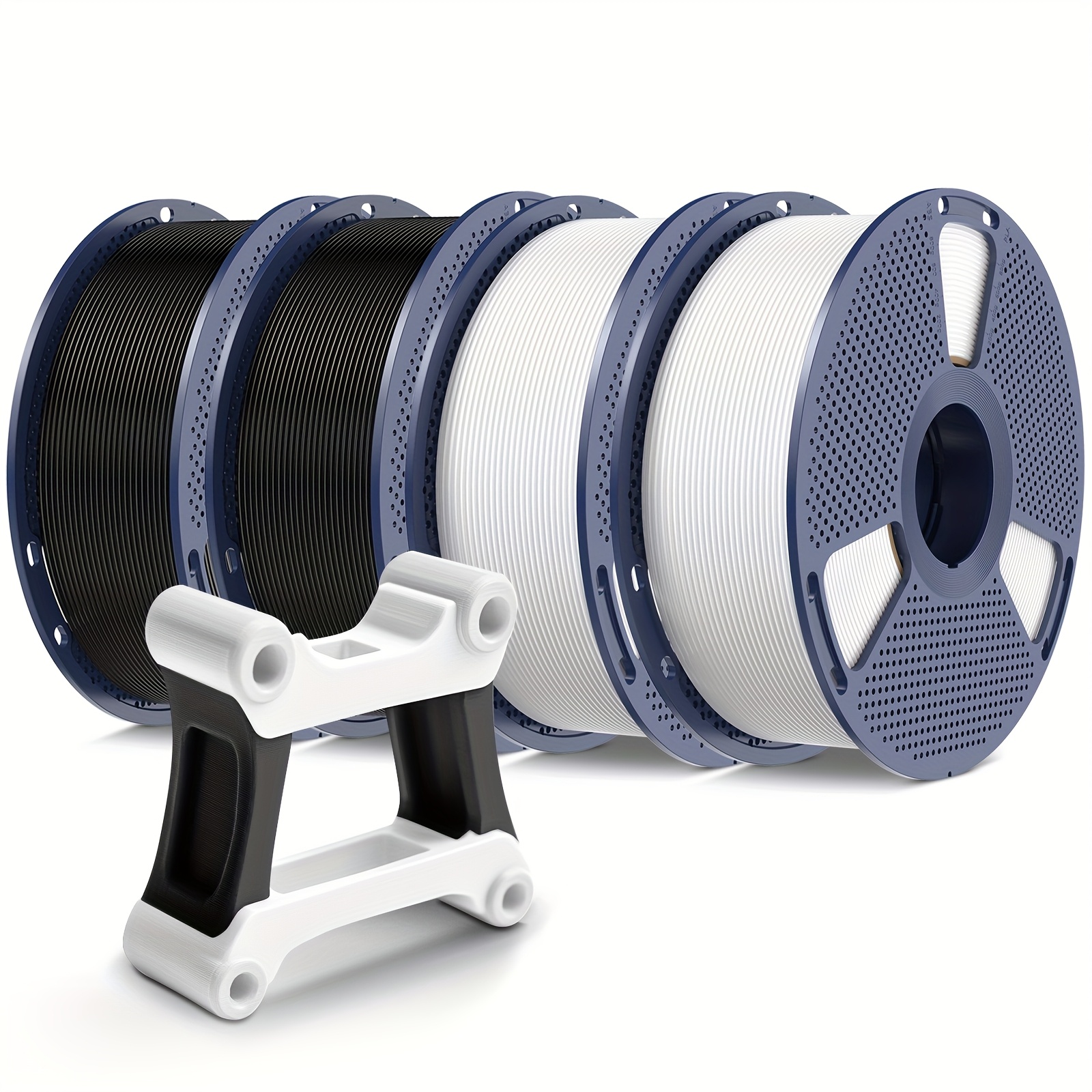 4kg Sunlu Petg Filament Bundle 8.8lbs, Sunlu 3d Printer Petg Filament 1.75mm, 2.2lb/spool, 4 Spools Bundle, 1kg X 4 Spools