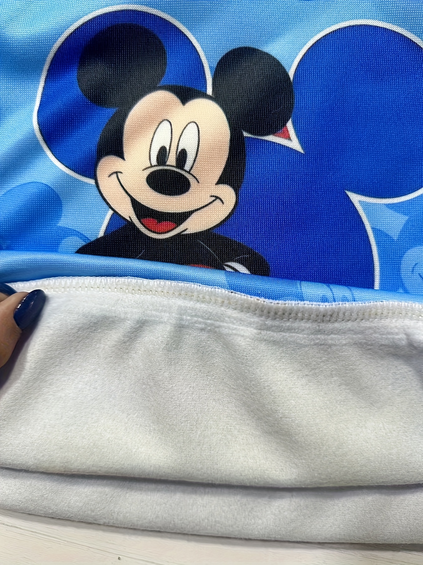 2-delige kinderset met Disney Mickey Classic beeld-thema 3D-printdesign