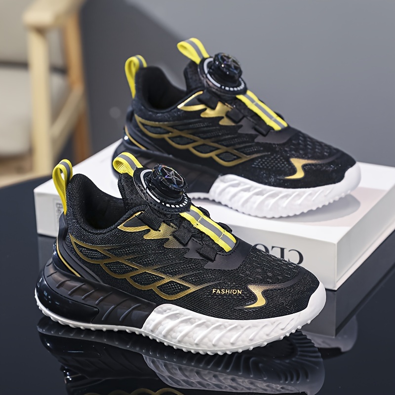 Image of ' Breathable Sneakers With Adjustable - Durable & Comfortable Running Shoes For Boys And Girls, In Colors, Perfect For Casual Attire & Sports Activities