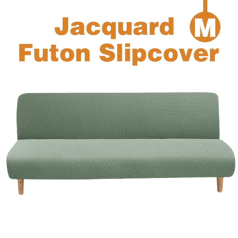 TEMU 1pc T-shaped Jacquard Sofa Bed Cover, Protective Cover For S/m/l Sofa Beds