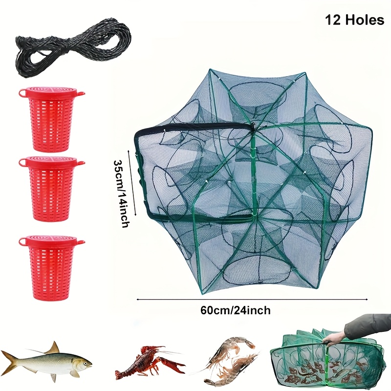 magic foldable fishing trap portable foldable - Temu