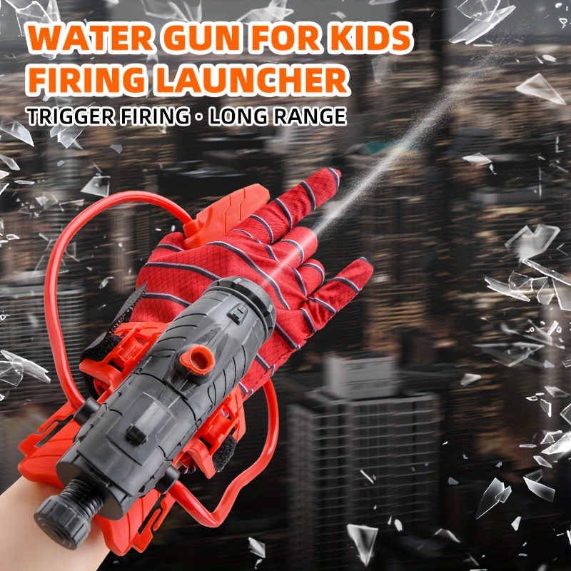 

1set Spider Wrist Water Gun+gloves Christmas, Halloween Gift