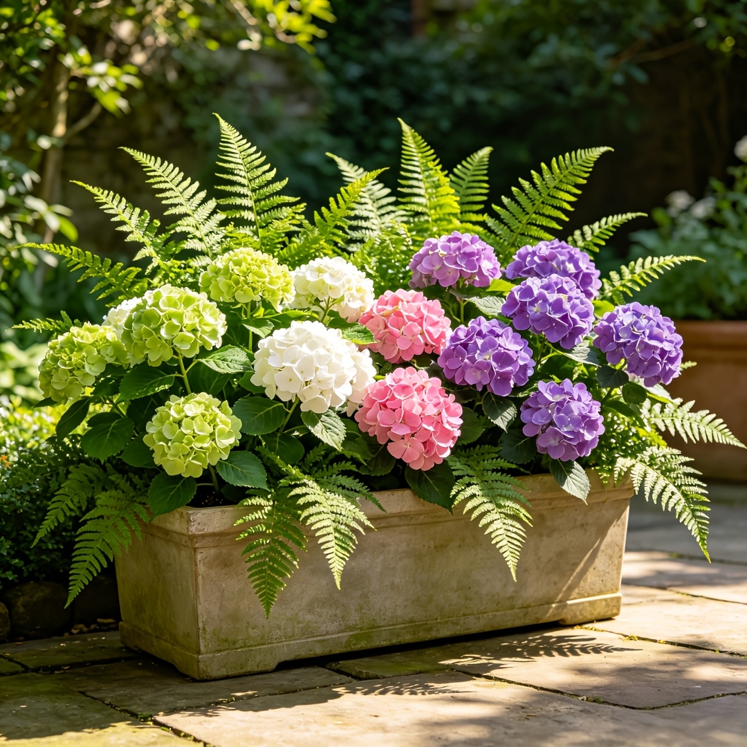 14pcs set of extra large artificial and boston ferns in green and white outdoor artificial flowers suitable for home decor holiday decor photography props wedding decor windowsill decor wedding bouquets
