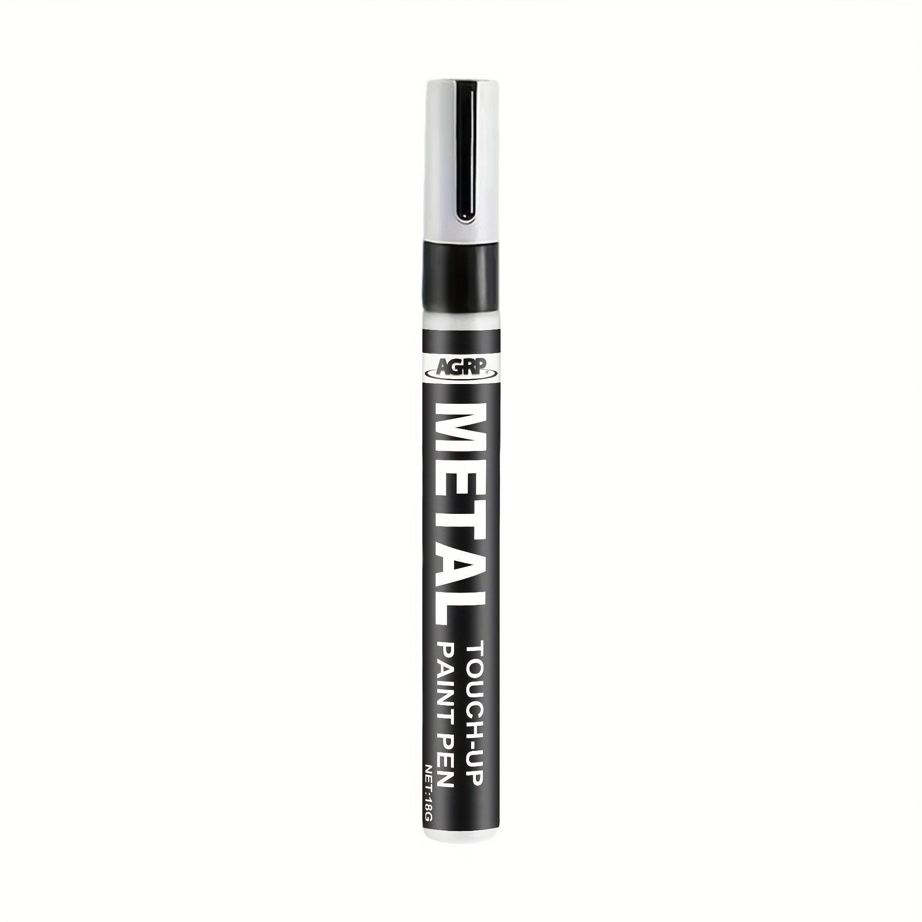 TEMU 2pcs Metal Touch-up Paint Pens - For Scratches/chips On Bathroom (faucets/sinks) And Kitchen Metal Parts, Waterproof, Fade-proof, Easy