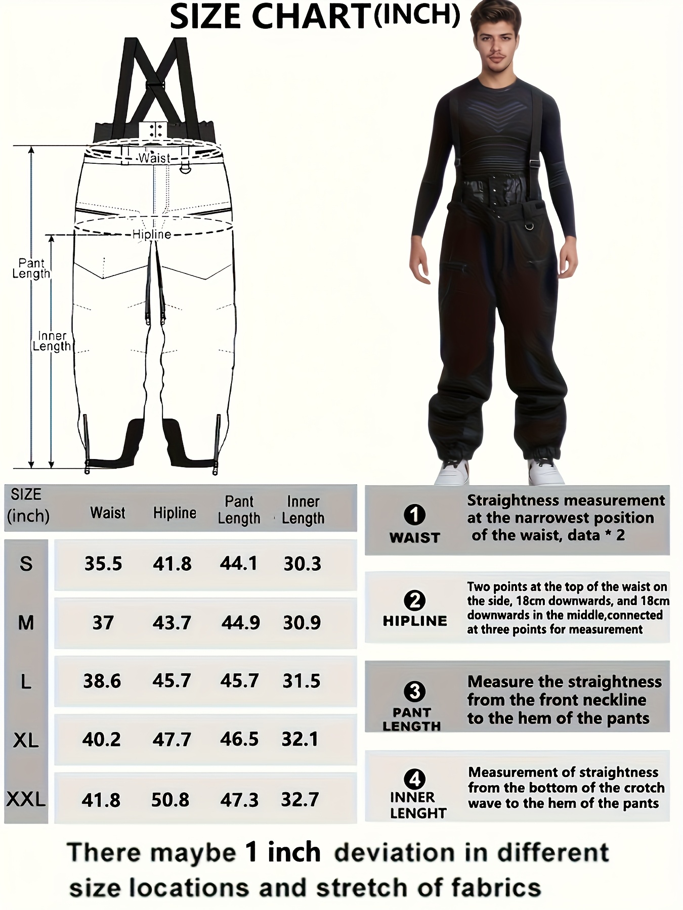 Salopette De Ski Femme/Unisexe - Imperméable Coupe-Vent - Taille XL - Neuf