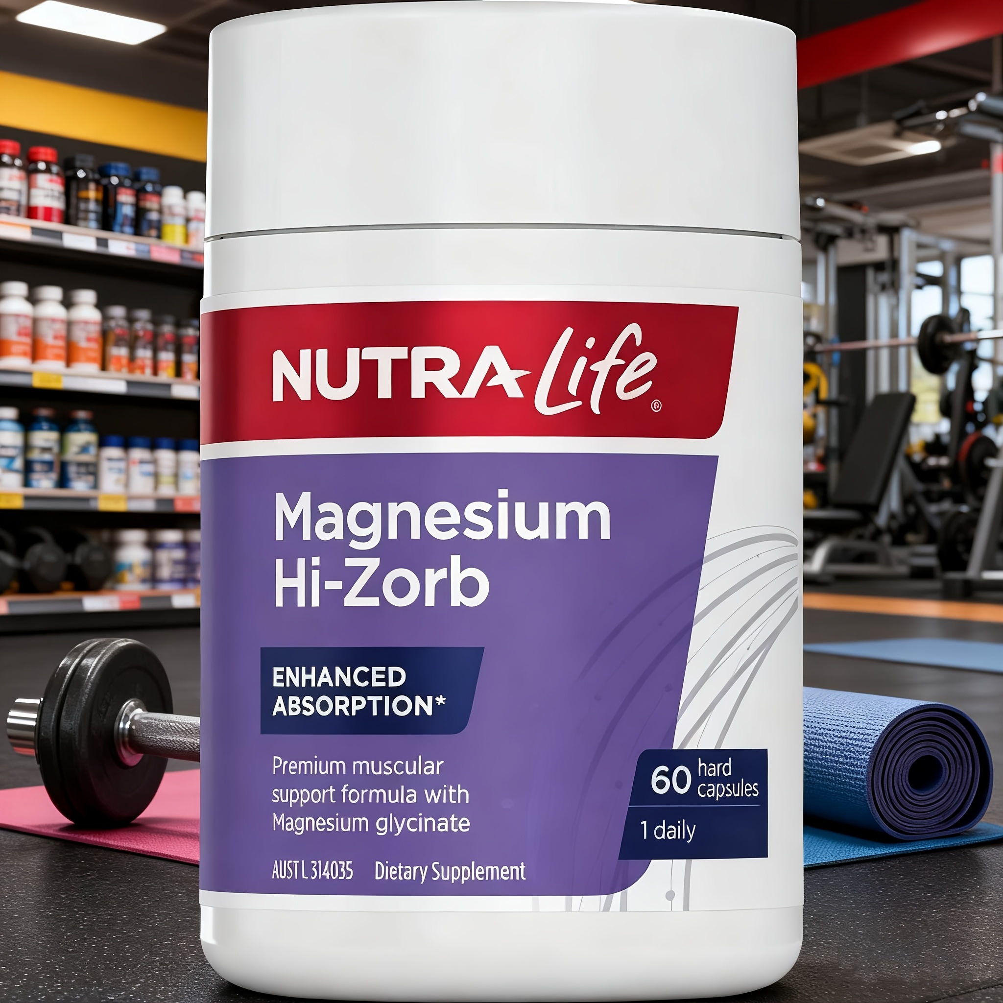 Nutra-Life Magnesium Hi-Zorb 60 Capsules