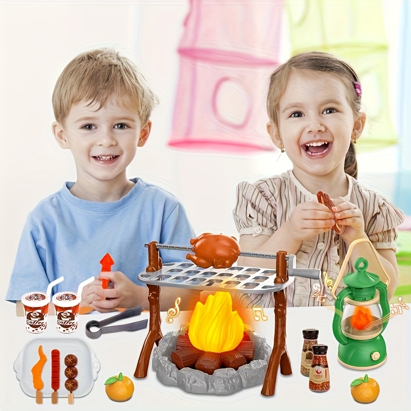 kids camping toy items authentic campfire lantern Temu