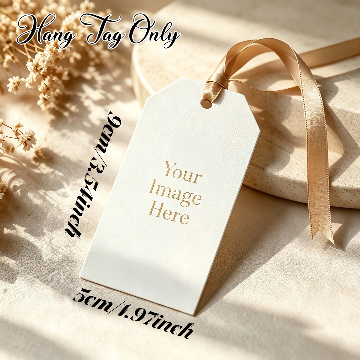 TEMU Customized Hang Tags, Personalized Images, Logos, And Text Tags, Custom Gift Hang Tags For Retail Products, Gift Packaging, Wedding Party Favors