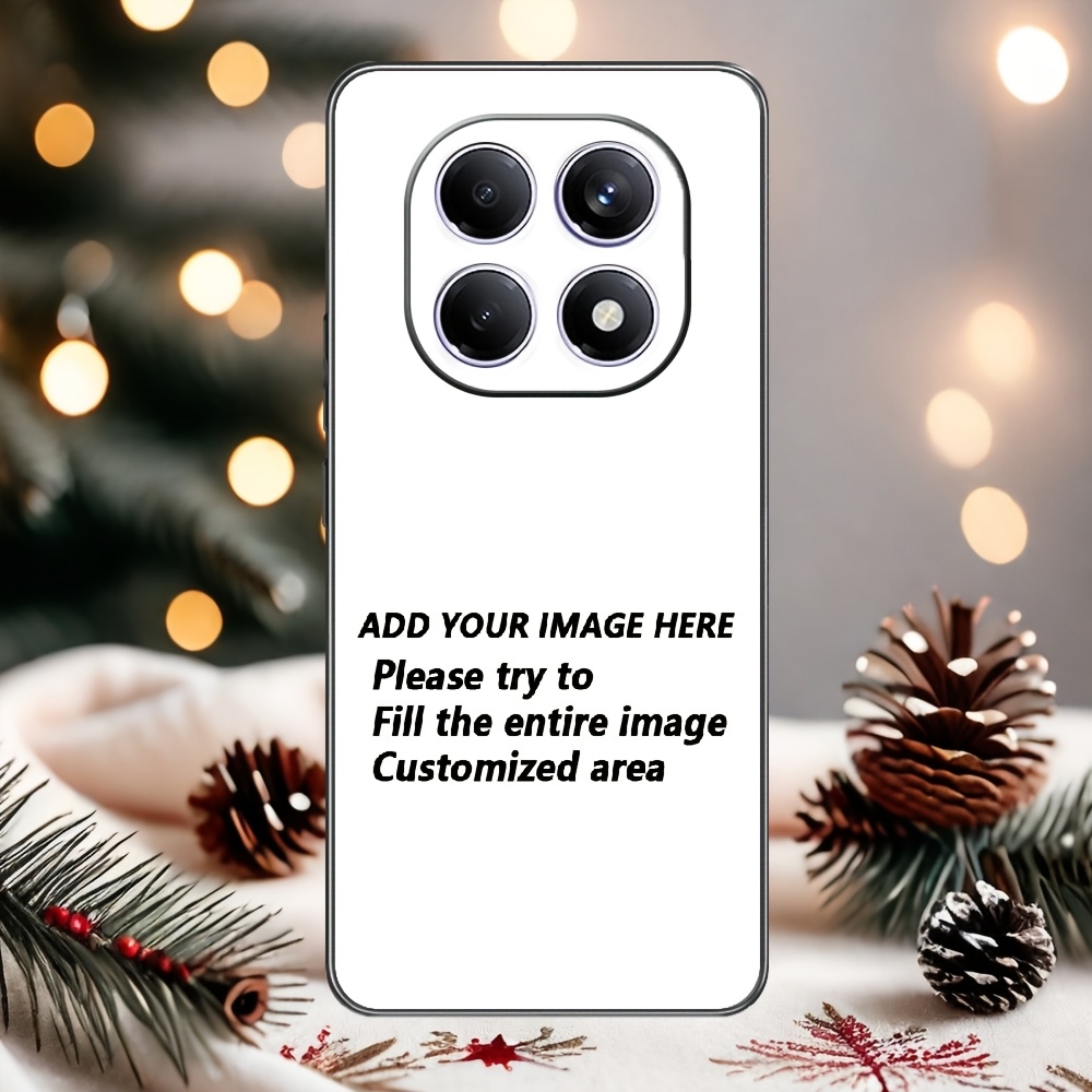 TEMU Phone Case: Back   Lens -one Custom Photo Phone Case, Suitable For Xiaomi Redmi Note Pro 4g & 5g/note 15 Pro , High-definition Pattern,