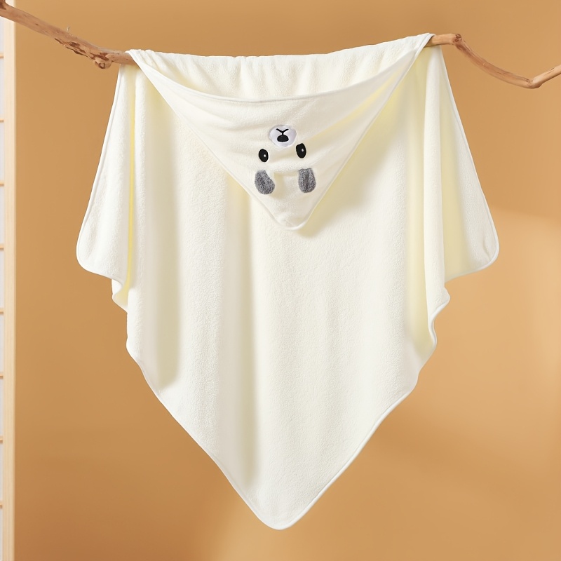 Ultra-Soft Microfiber Baby Bath Towel with Animal Design