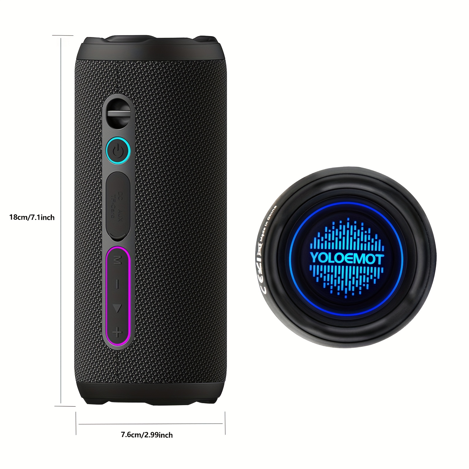 YOLOEMOT Brand 24W Outdoor Wireless Bluetooth Speaker, Speaker TWS... product image 3