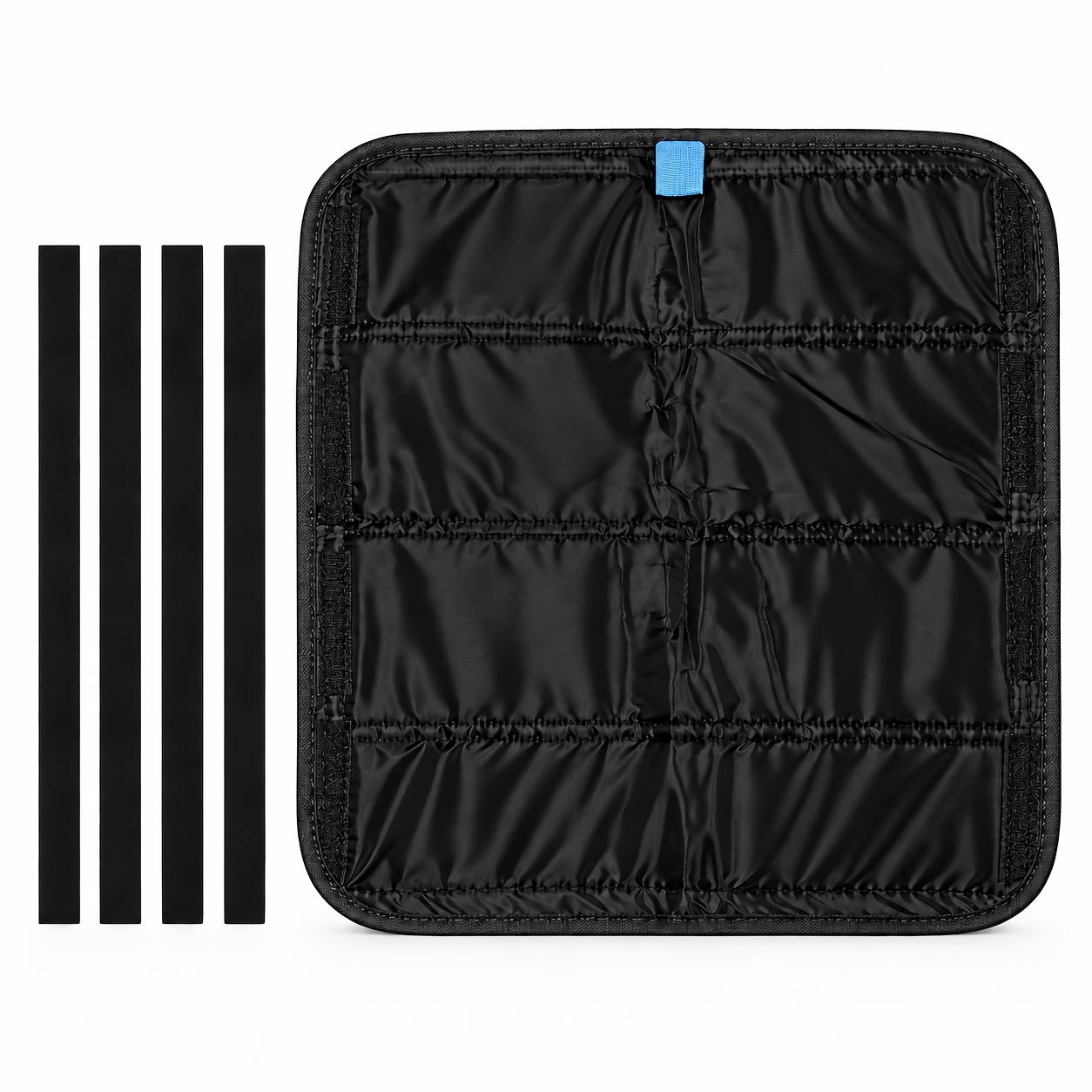 Image of 1pc Foldable Rv Sunshade Curtain, Ventilation Window Shade Cover For Camping And Heat Protection