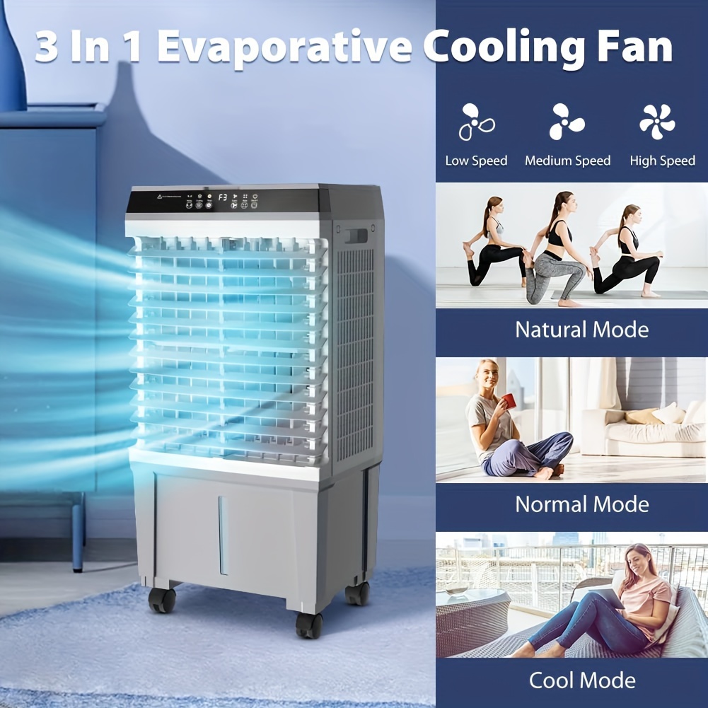 evaporative air cooler 1800 cfm swamp cooler remote control Temu