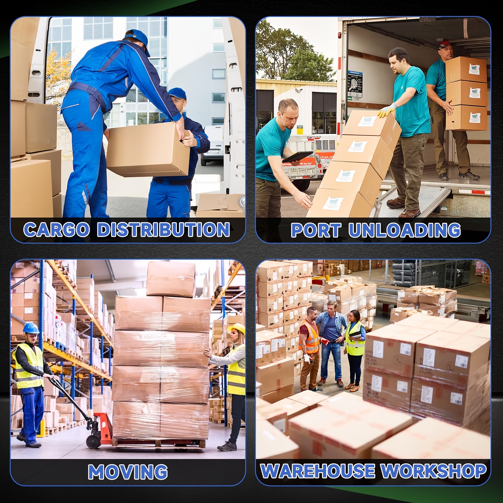 Hand Truck, Suitable For Stairs And Downhill, Used For Material Handling, Large Cargo Handling