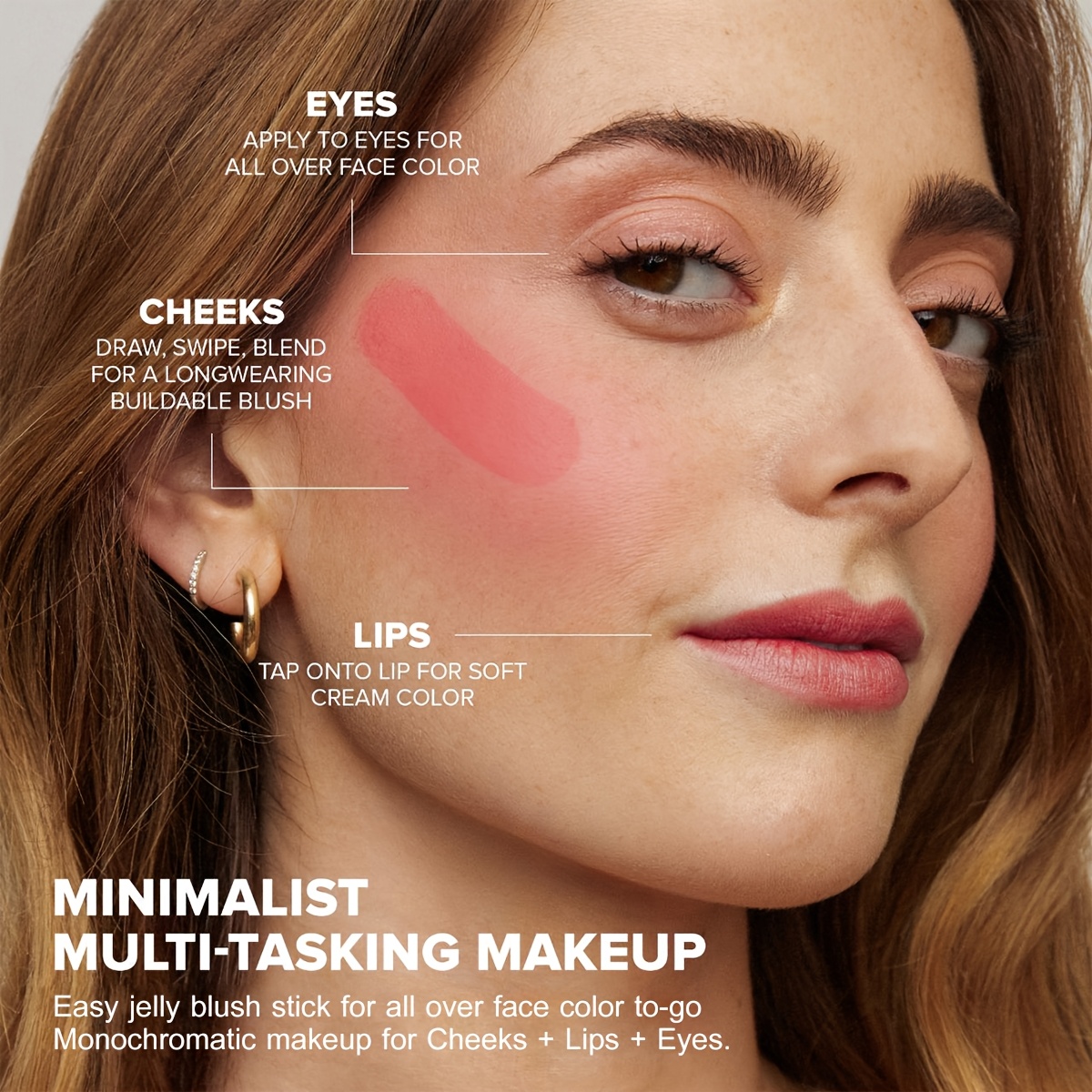 Sonnorel Farbwechsel-Blush – Rosa, PH-aktiv – Flüssiges Rouge Für Natürlichen Teint