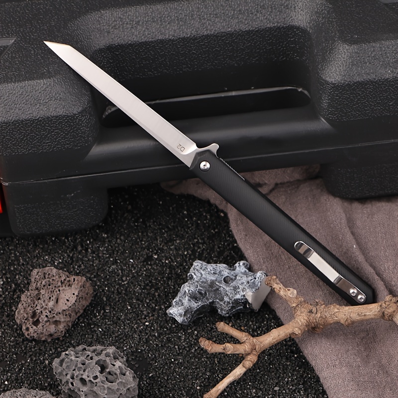 

1pc Colorful Bearing Quick Folding Knife Fruit Knife Outdoor Camping Knife Stainless Steel Gift Knife Convenient Camping Knife