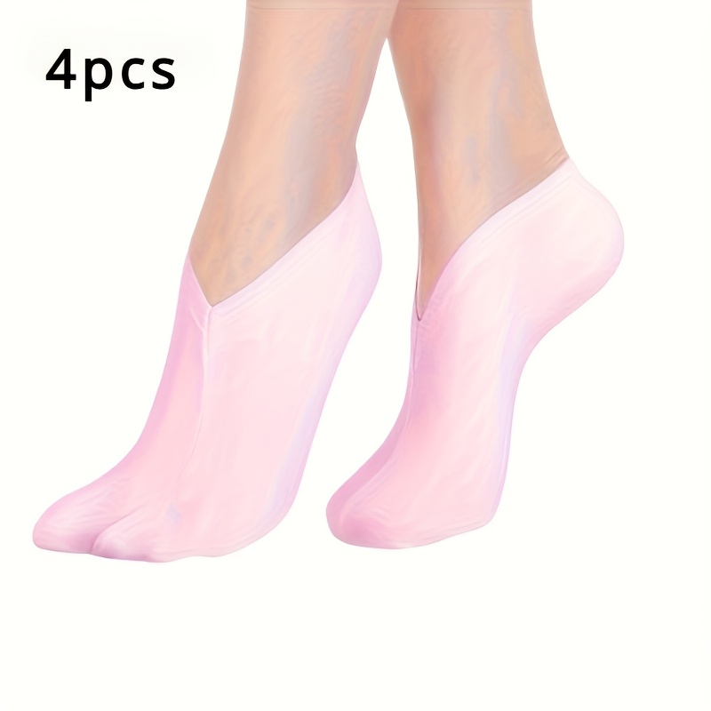 4pcs moisture enhancing socks spa socks dry feet Temu Mauritius