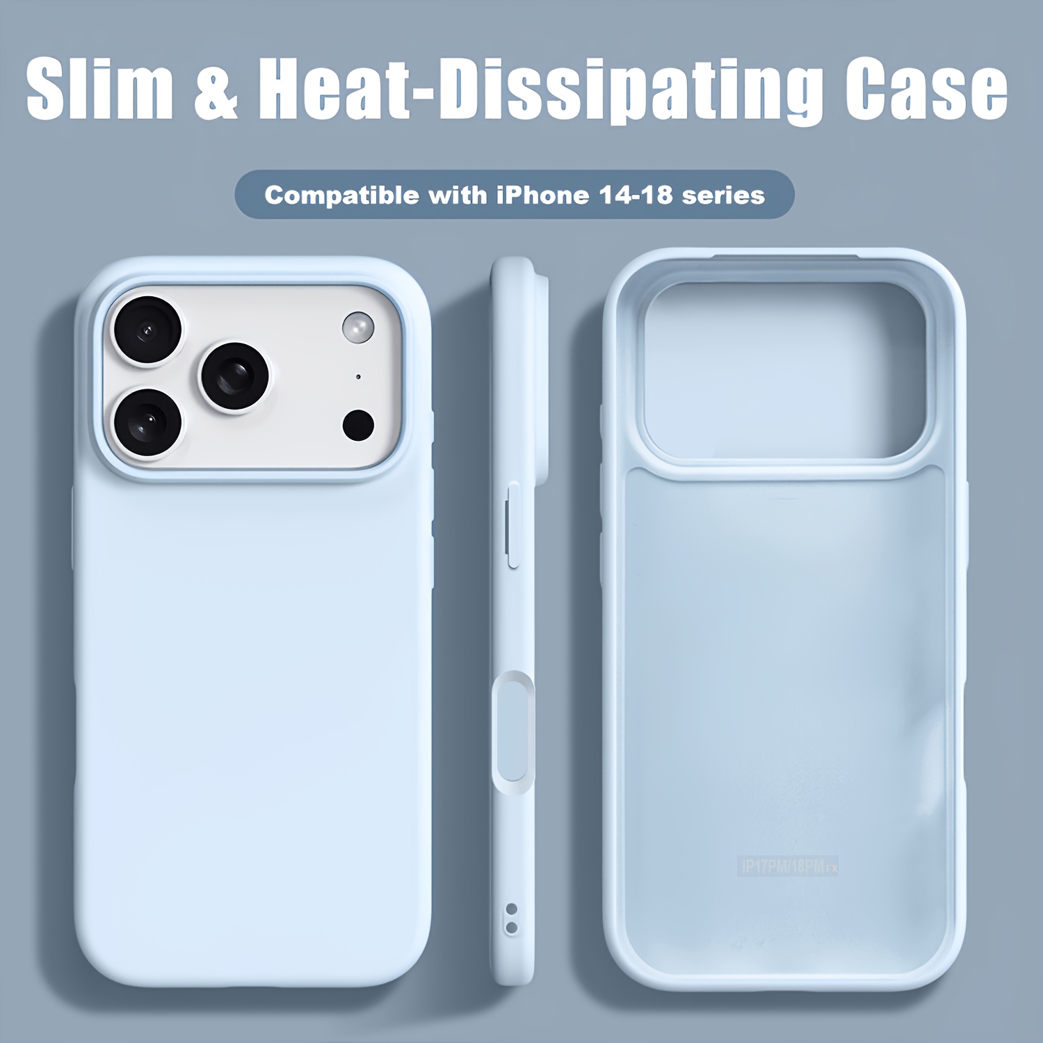TEMU Phone Case - Suitable For Iphone 18 Pro Max, 18 Pro, 18, 17 Pro, 17 Pro Max, 16 Pro, 16 Pro Max, 15 Pro, 14 Pro, 13 Pro. Lightweight, Heat