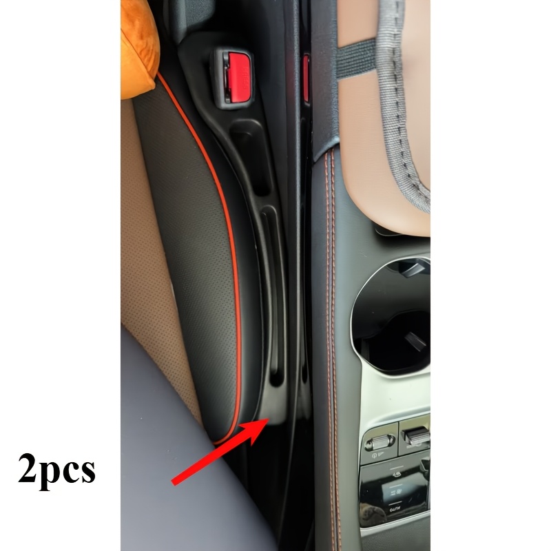 TEMU 2-pack Silicone Car Seat Filler Strips | Byd 3/yuan Plus/atto2/yuan Up/ 7/ 6/dolphin Surf Car Side Filler, For Car Interior Storage