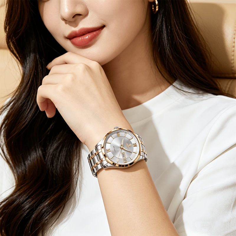 Luxury Quartz Watch for Casual Business & Travel