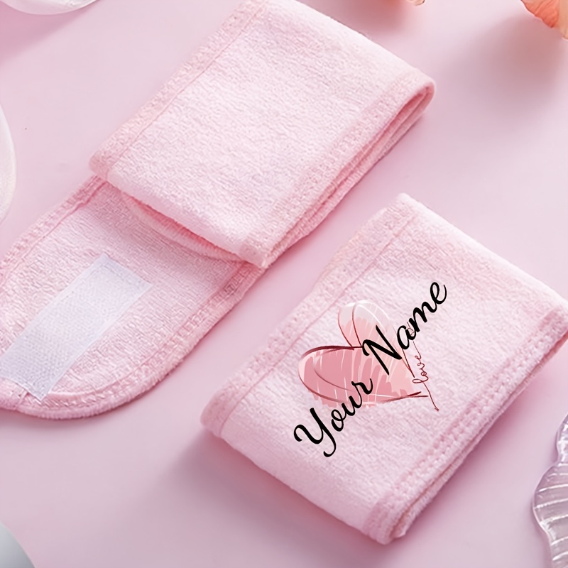 TEMU Customizable Names Or Words, Hair Bands, Skincare Headwear, Upgraded Hair Bands, Sports Hair Bands, Soft Hair Bands, Bridesmaid Wedding