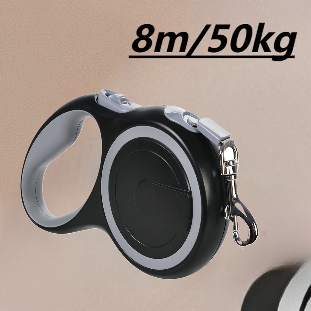 E-shop 5M & 8M Robuste Einziehbare Hundeleine - Verbesserte Anti-Kollisions- & Ausbruchsichere Haustierleine für große Hunde (10-50Kg) | 8M Stahlhaken,