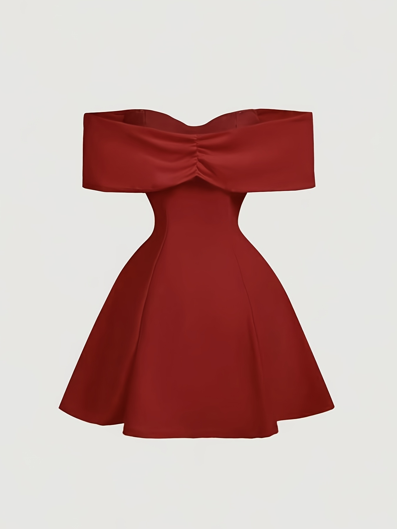 womens red backless bow mini party dress | Temu Oman
