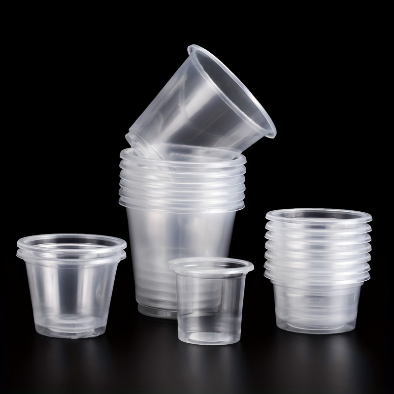 50pcs transparent polypropylene pp insulated small aviation cups 20 30 40 85ml hand wash only multipurpose beverage tasting cups details 3