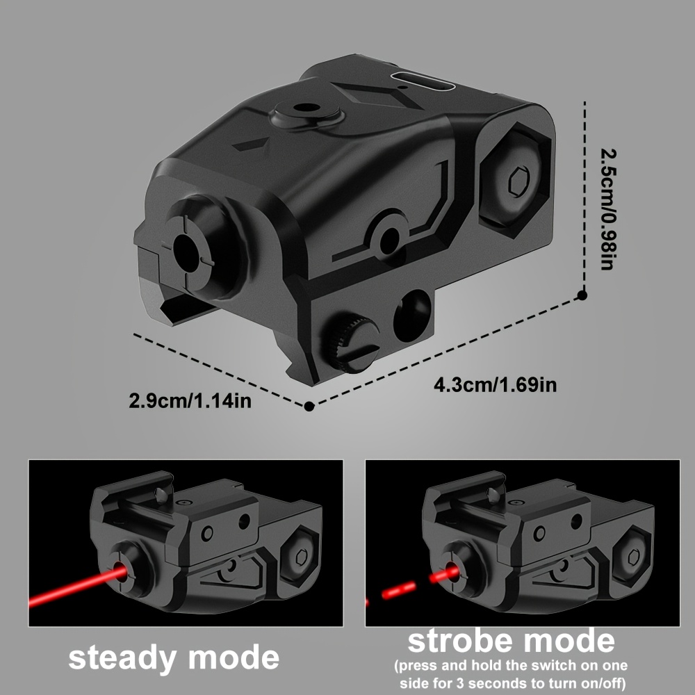 Barska Tactical Red Laser Sight with Flashlight and Mount - 157009