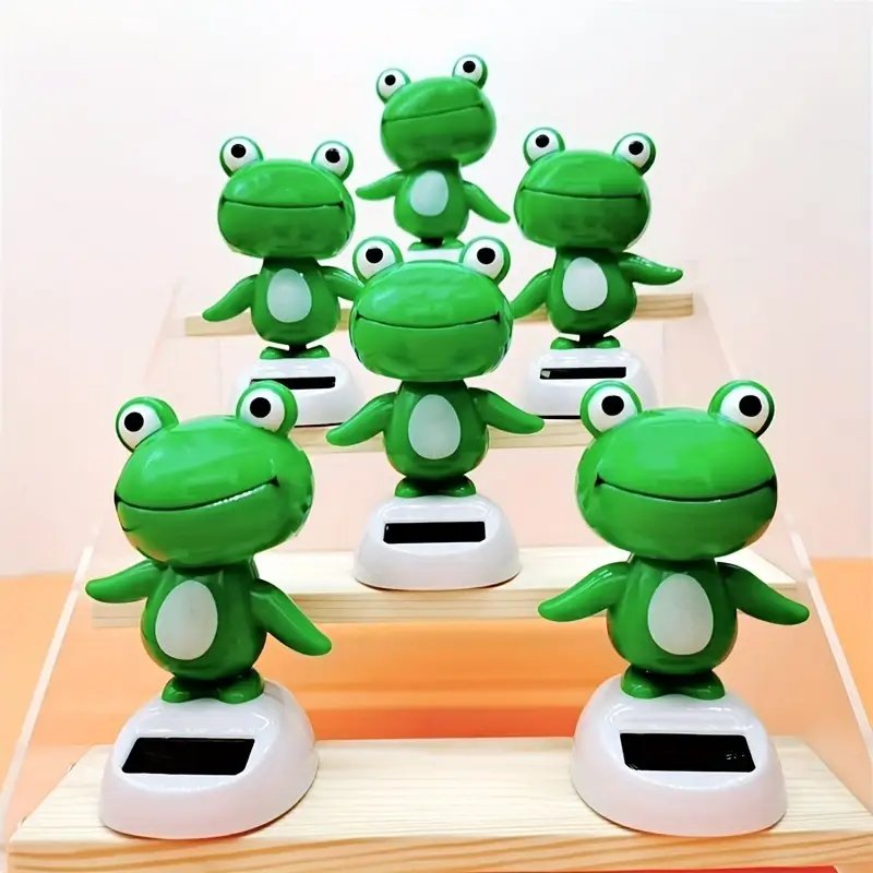 Muñeca de tablero solar lindo oso oscilante con energía solar, juguete de baile interior del coche, cifras de oso oscilante accionadas por energía solar para coche, oficina, computadora Muñeca de tablero solar lindo oso oscilante con energía solar, juguete de baile interior del coche, cifras de oso oscilante accionadas por energía solar para coche, oficina, computadora