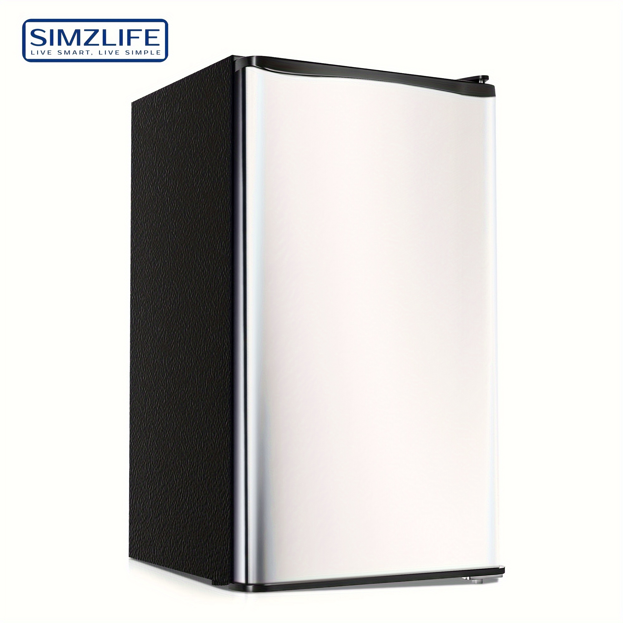 

3.2 Cu.ft Refrigerator - Mini Fridge Led , -, Thermostat, For , Dorm, -