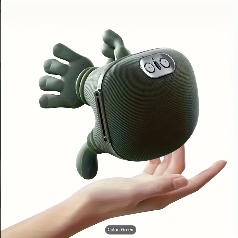 USB Rechargeable Deep Tissue Massager with 8 Claws - a Portable Finger Device Suitable for The Neck, Back, Shoulders, And Legs - Perfect Gift for for Both Men And Women, Trapezius Muscle Massager
