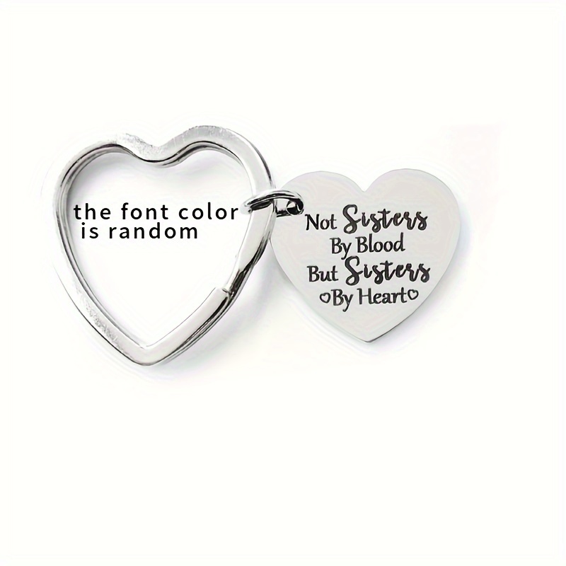 Heart Sisters Keyring Big Middle Little Sister Gifts YEEQIN Sister