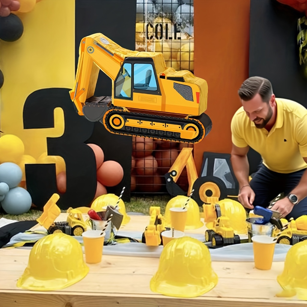 Feuerwehrauto-Piñata - Lustige Party-Piñata Mit Zubehör Für Kindergeburtstage