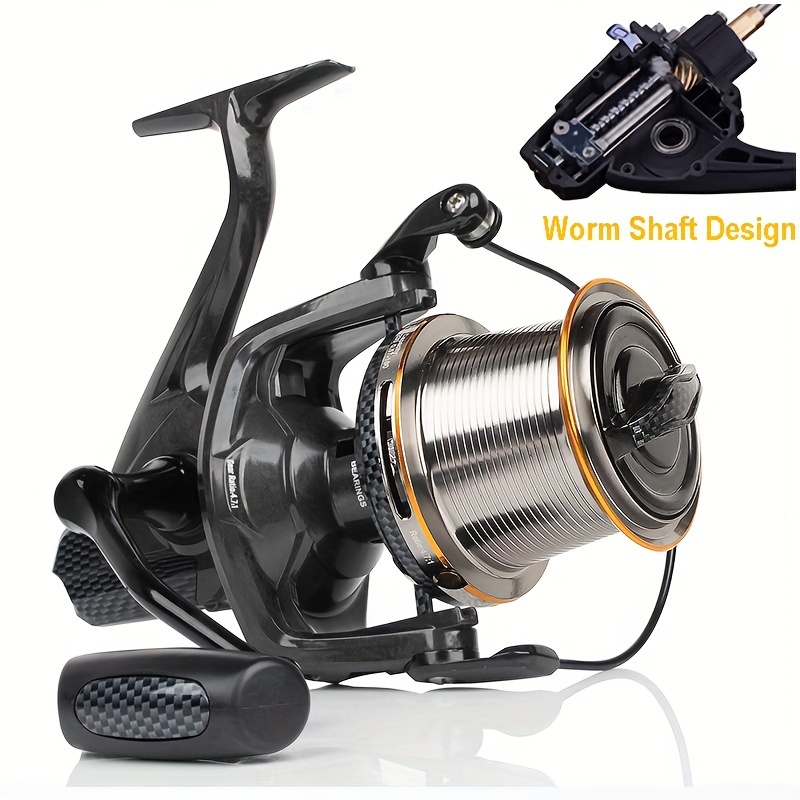 All-Metal Long-Range Caster 10000 Extra Large Fishing Reel Spinning Wheel Fishing  Reel Outdoor Fishing Gear : : Sports & Outdoors