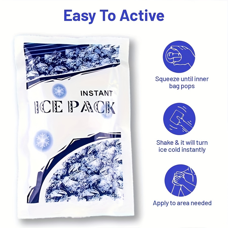 Cooling Ice Pack Disposable Cold Compress Bag First Aid Cold Temu