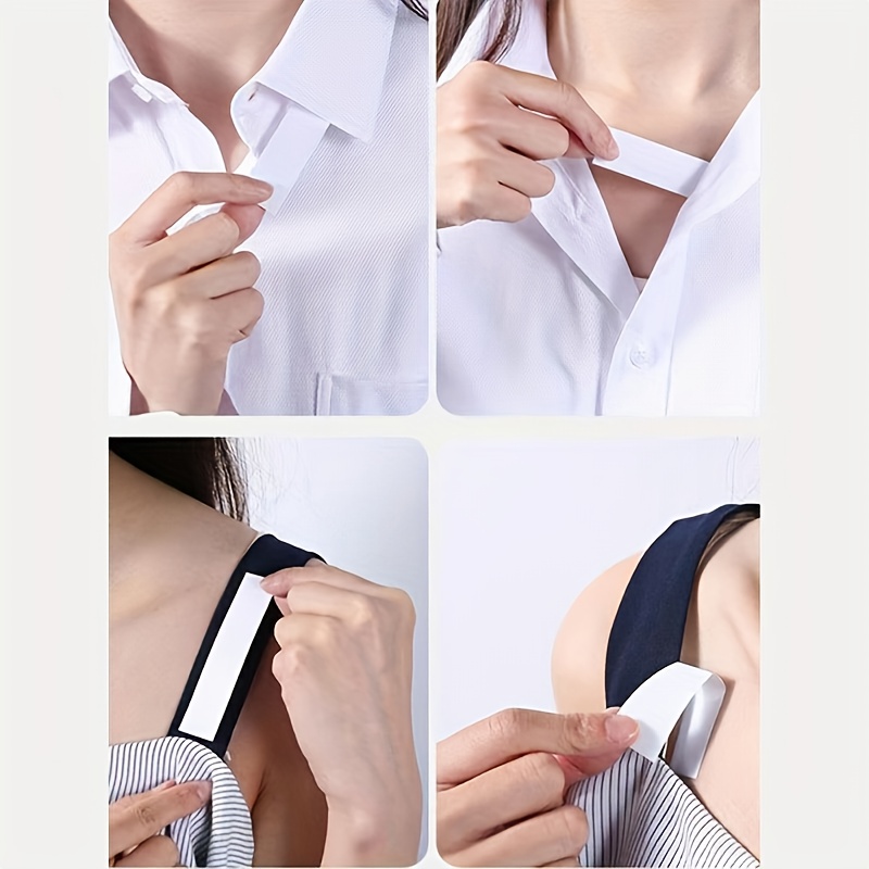 108pcs transparent light beige double sided tape   no residue   design for underwear bras clothing adjustments fashion   durable   underwear accessories seamless   minimalist style no residue   undergarment support discreet       undergarment   Product details 3