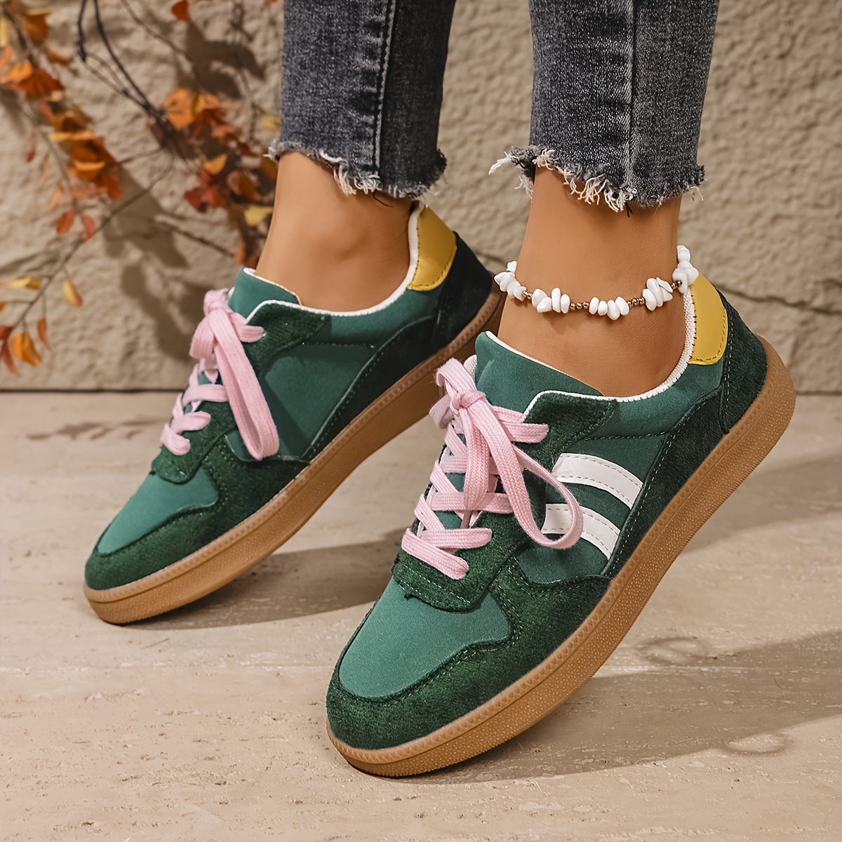 210- Cloth Women's Casual Shoes, 11 Sizes, Casual Fashion Women Shoes, Comfortable And Fashionable Low-top, Round Toe, Breathable Lining, Wear-resistant Tpr Sole, Suitable For With Insole, Sneakers
