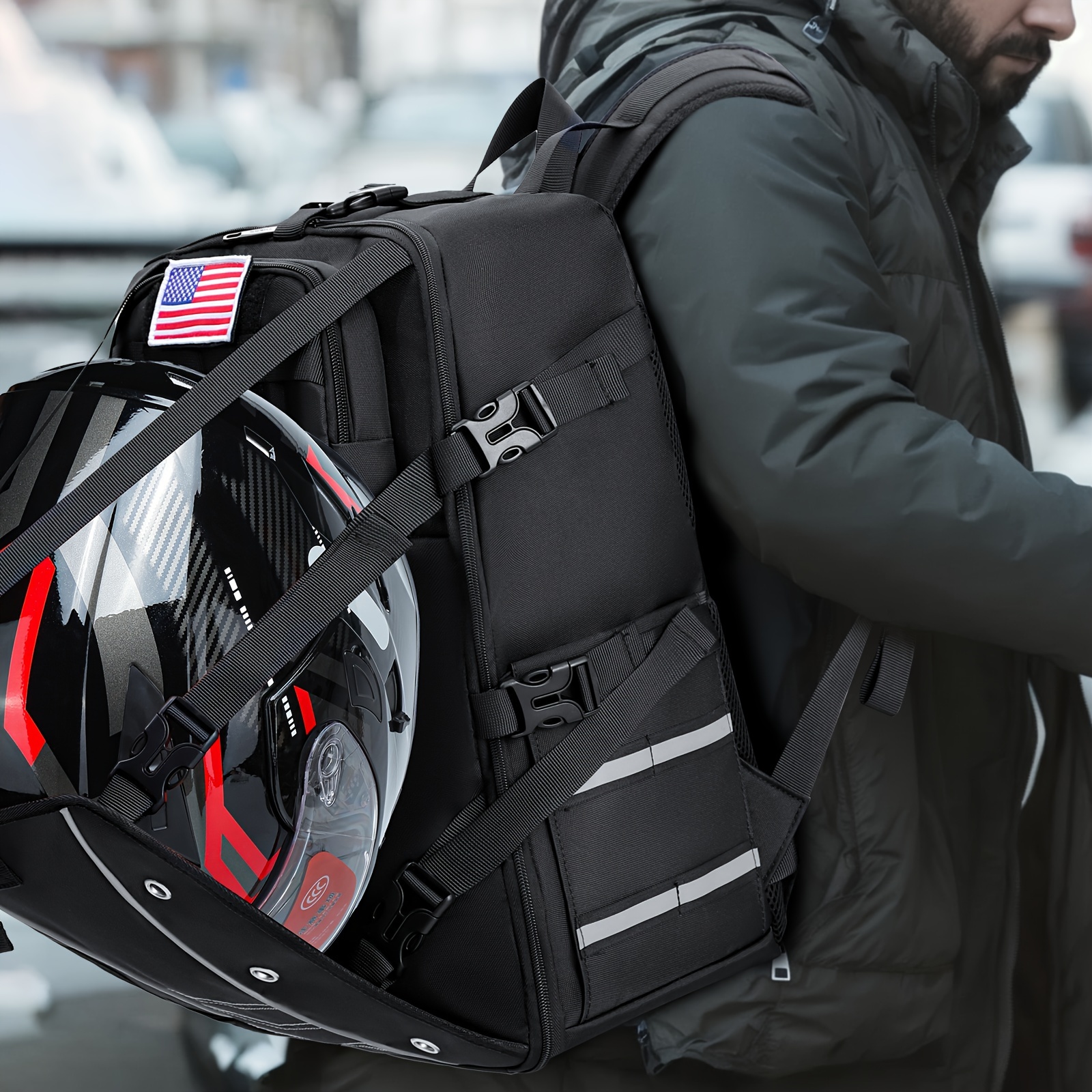 Large cycling backpack on sale