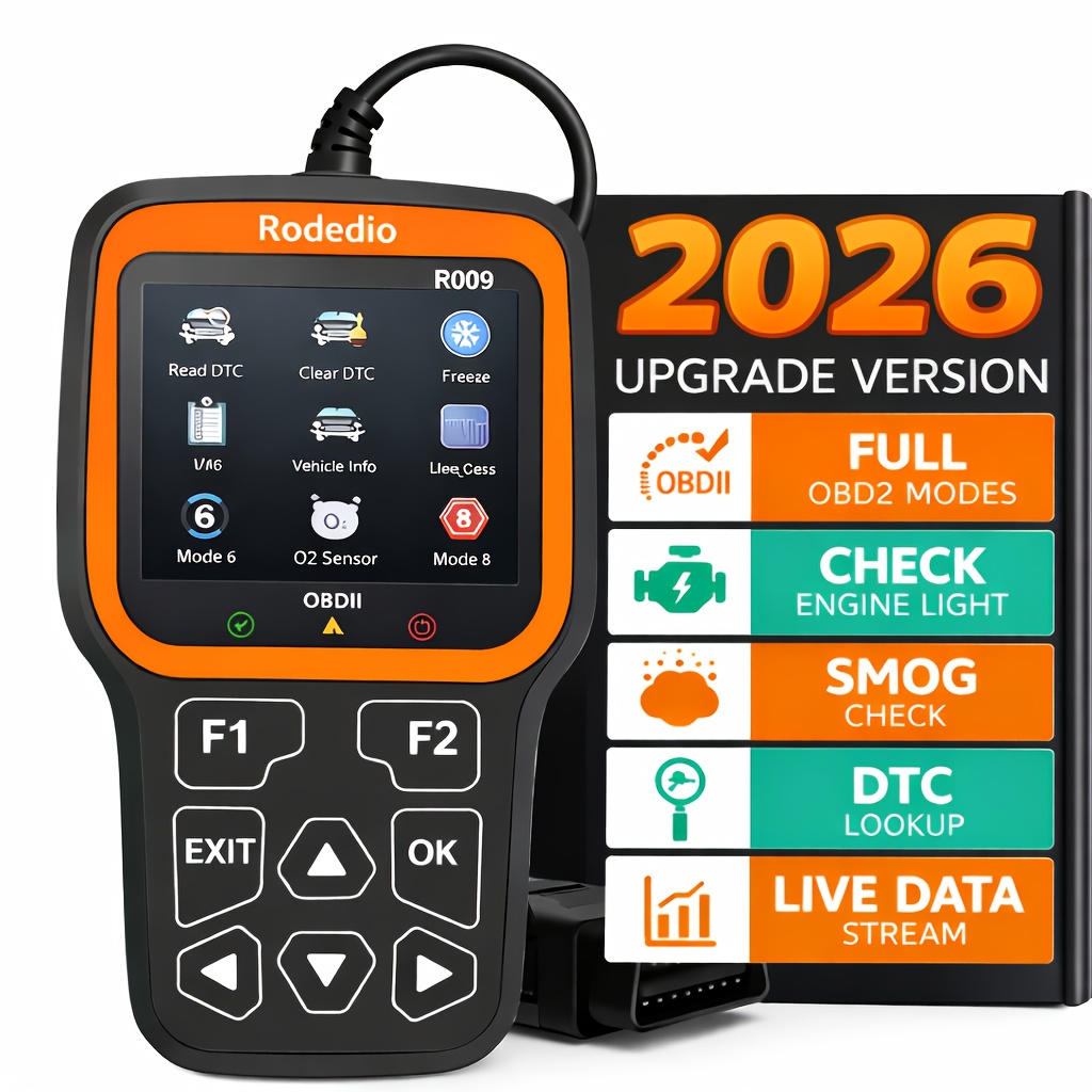 TEMU A Compact And Scanner, This Vehicle Diagnostic Device Features Real-time Data Streaming, Battery Voltage Testing, A Library Of 35901 Dtcs,
